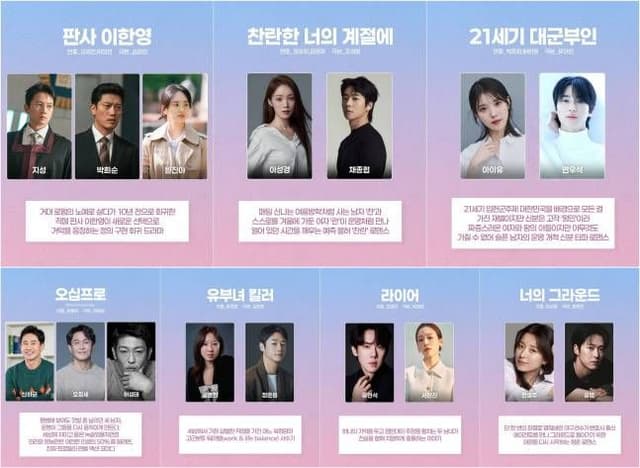 Judge Lee Han-young and The Enchanting Season of You Grace the Upcoming MBC Drama Collection